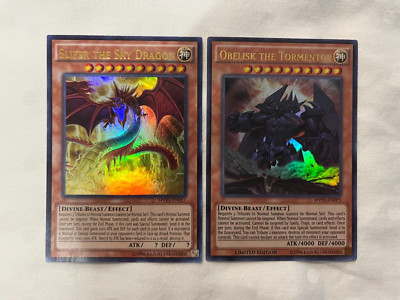 SLIFER THE SKY DRAGON OBELISK THE TORMENTOR ULTRA RARE MOVIE DARK SIDE DIMENSION-image
