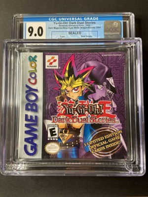 Yu-Gi-Oh Dark Duel Stories Gameboy Color Blue Eyes, Dark Magician, Exodia CGC 9!-image