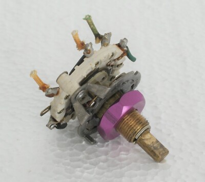 Vintage Fisher 440-T FM Receiver Parts : Mode Selector Switch-image