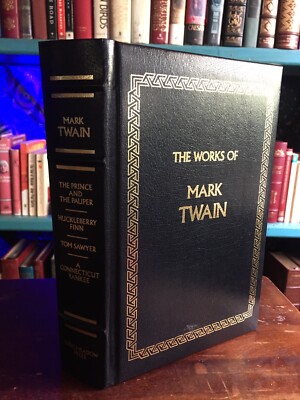 The Works Of Mark Twain Leather Hardcover-image