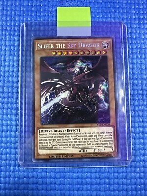 *** SLIFER THE SKY DRAGON *** PRISMATIC SECRET TN19-EN008 YUGIOH! -image