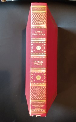 IRVING STONE: LUST FOR LIFE: A NOVEL ABOUT VINCENT VAN GOGH. IN LEATHER-image