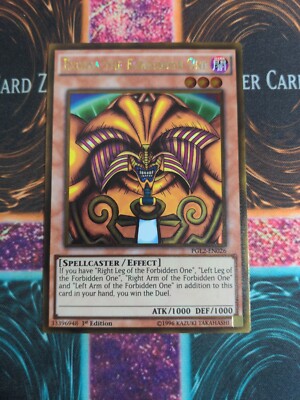Yu-Gi-Oh! Exodia the Forbidden One PGL2-EN26 1st Edition Gold Rare NM-image