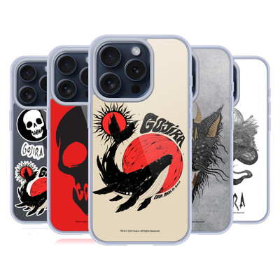 OFFICIAL GOJIRA GRAPHICS SOFT GEL CASE FOR APPLE iPHONE PHONES-image