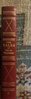 THE TALES OF GUY DE MAUPASSANT, EASTON PRESS LEATHER-image