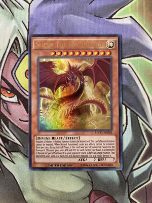 MVP1-ENSV6 Slifer The Sky Dragon Ultra Rare Limited Edition NM Yugioh Card-image