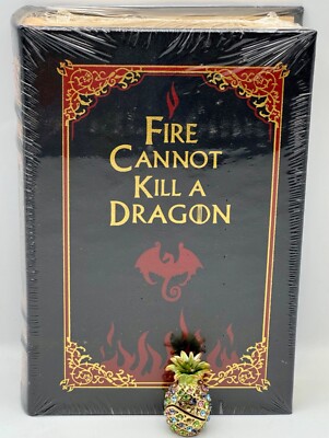 Easton Press FIRE CANNOT KILL A DRAGON Collectors Edition GAME OF THRONES SEALED-image