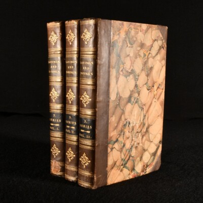 1828 3vols Sayings and Doings Third Series Short Stories Theodore Hook First ...-image