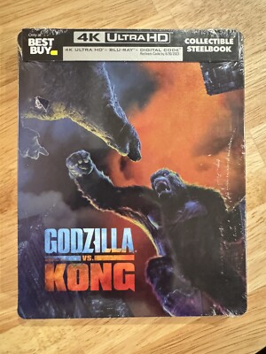 Godzilla vs Kong 4k UHD Blu-ray Steelbook-image