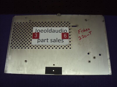Fisher 220-T Receiver Original Bottom Panel Read Below Parting Out Entire 220-T.-image