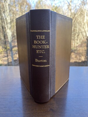 The Book Hunter, Etc. First Edition 1862 John Hill Burton Classic-image
