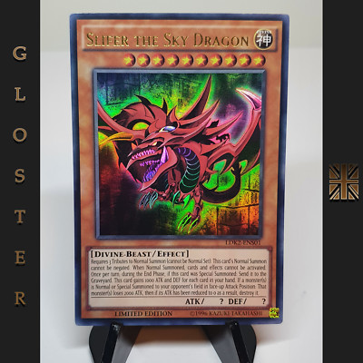 Yu-Gi-Oh Slifer The Sky Dragon - LDK2 ENS01 - NM - Lim - Ultra Rare-image