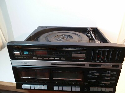FISHER STEREO TURNTABLE MC-723 turntable plays, cassette deck not working-image
