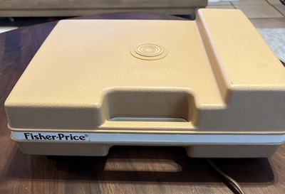 Vintage 1978 Fisher-Price Record Player 825 Portable Phonograph Working 33 & 45-image