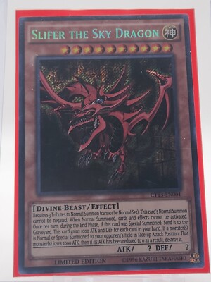 Yu-Gi-Oh Card : Slifer The Sky Dragon CT13-EN001-image
