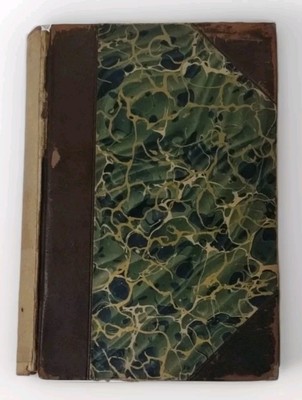 The Scarlet Letter by Nathaniel Hawthorne - Leather Antique, Novel Late 1800's-image