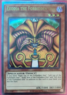 Exodia the Forbidden One (UTR) OP25-EN001 OTS Tournament Pack 25 Unlimited-image