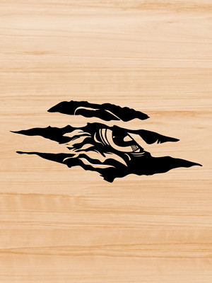 Decal Vinyl Car Truck Sticker - Godzilla Kajui Eye Claws You Pick Size & Color-image