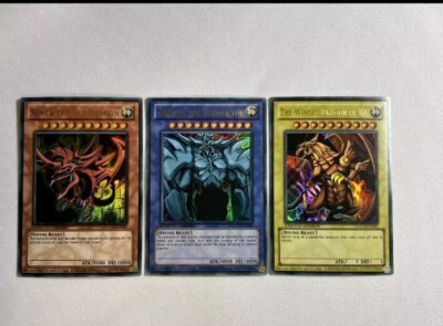 YGLD Obelisk the Tormentor Slifer Sky Winged Dragon of Ra Egyptian God Eng01 2 3-image