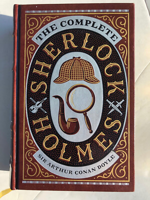 Complete Sherlock Holmes Sir Arthur Conan Doyle  Barnes & Noble Leather Bound-image