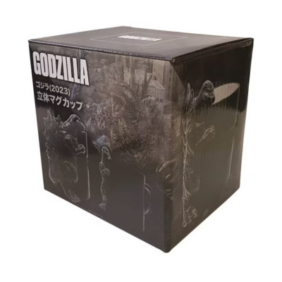 Toho Godzilla Series 3D Mug Godzilla (2023) W140×D80×H110mm Porcelain New Japan-image