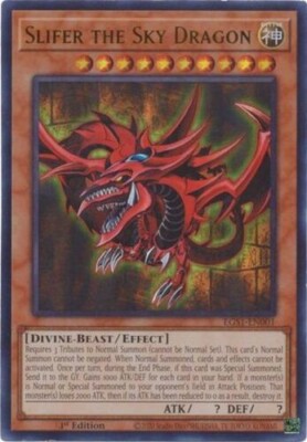 Slifer the Sky Dragon (EGS1-EN001) - Ultra Rare - 1st Edition-image