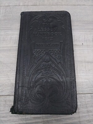 1912 / The Lesson Handbook McFarland Leather-bound 3