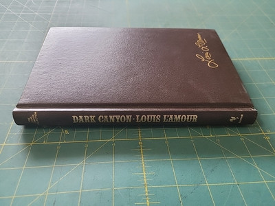 Dark Canyon Leatherette Hardcover Louis L'amour Collection-image