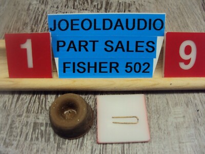 Fisher 502 Turntable Foot & Mounting Clip. Tested Parting Out Entire Fisher 502-image