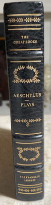 Franklin Library Aeschylus Complete Plays Western World Leather 1978 Near Mint-image