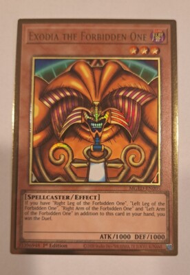 Yu-Gi-Oh! Exodia the Forbidden One | MGED-EN005 | (Premium Gold Rare) 1st ed NM-image