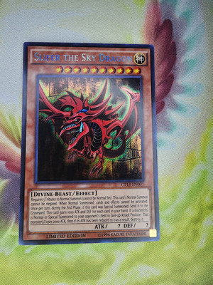 Yugioh Slifer the Sky Dragon CT13-EN001 Secret Rare Limited Edition NM-image