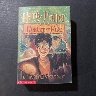 Harry Potter and the Goblet of Fire First Edition,first Print.-image