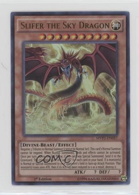 2016 Yu-Gi-Oh! Dark Side of Dimensions 1st Edition Slifer the Sky Dragon 1z8-image