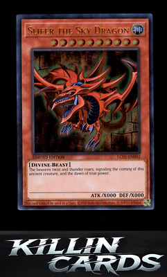 Slifer the Sky Dragon (25th Anniversary Edition) LC01-EN002 Ultra Rare Legendary-image