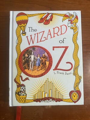 THE WIZARD OF OZ  by L. Frank Baum Illustrated Leatherbound-image