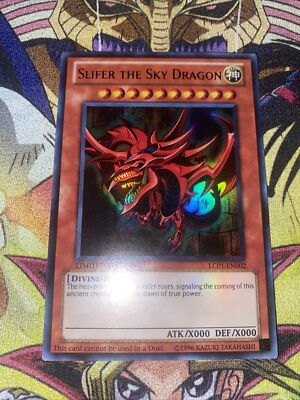 Yugioh TCG Slifer the Sky Dragon Legendary Collection LC01-EN002 Limited Edition-image