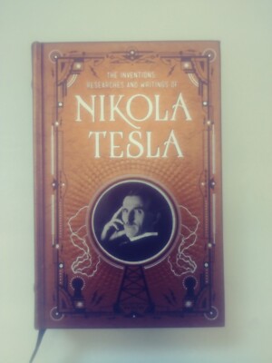 THE INVENTIONS, RESEARCHES AND WRITINGS OF NIKOLA TESLA Leather Bound 2014-image