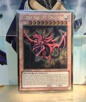 Slifer the Sky Dragon PGLD-EN032 Premium Gold 1st Edition-image