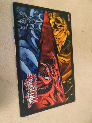 yugioh egyptian god card playmat mat Slifer Obelisk Ra-image