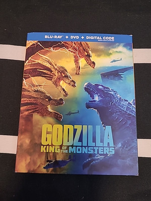 Godzilla King of the Monsters 2019 (Blu Ray/DVD Combo) W/ Slipcover And Digital-image