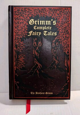 GRIMM'S COMPLETE FAIRY TALES Leather Bound Classics by Margaret Hunt Brand NEW-image
