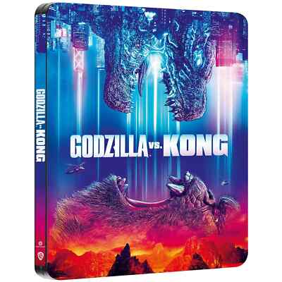 GODZILLA VS KONG EXCLUSIVE 4K ULTRA HD STEELBOOK (INCLUDES BLU-RAY)-image
