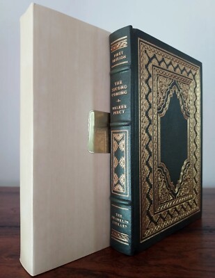 Franklin Library The Second Coming RARE 🔥 BRAND NEW Walker Percy Leather Gold-image