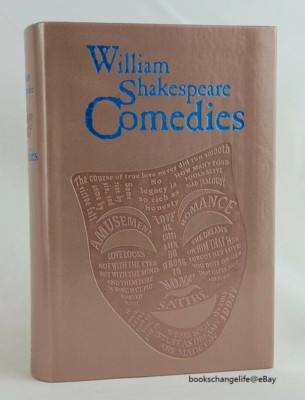 WILLIAM SHAKESPEARE COMEDIES Deluxe Flexi Bound Faux Leather Edition Brand NEW-image