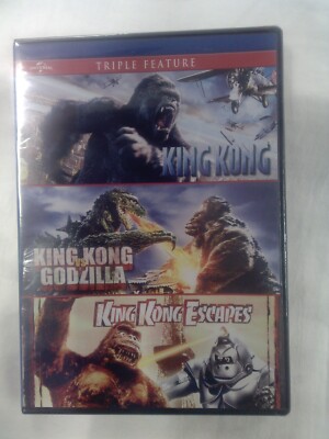 King Kong / King Kong vs Godzilla/King Kong Escapes (DVD)……BRAND NEW & SEALED!-image
