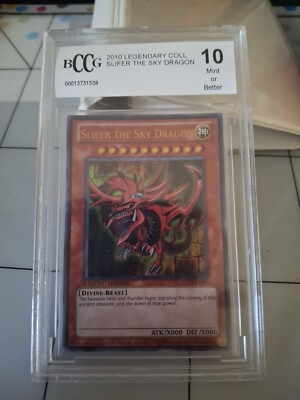 Slifer the Sky Dragon (25th Anniversary Edition) Graded Legendary Collection-image