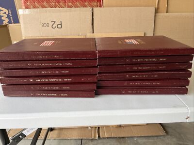 Time-Life History Of The United States Hardcover Leather Bound Book Series (11)-image