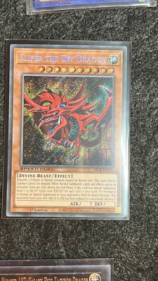 Slifer the Sky Dragon SBCB-EN201 Yu-Gi-Oh! Card Secret Rare 1st Edition NM-image