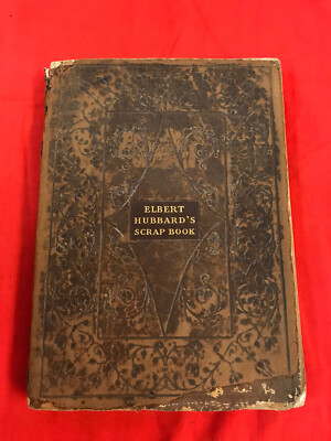 Elbert Hubbard's Leather Bound Scrapbook; 1923 Edition-image